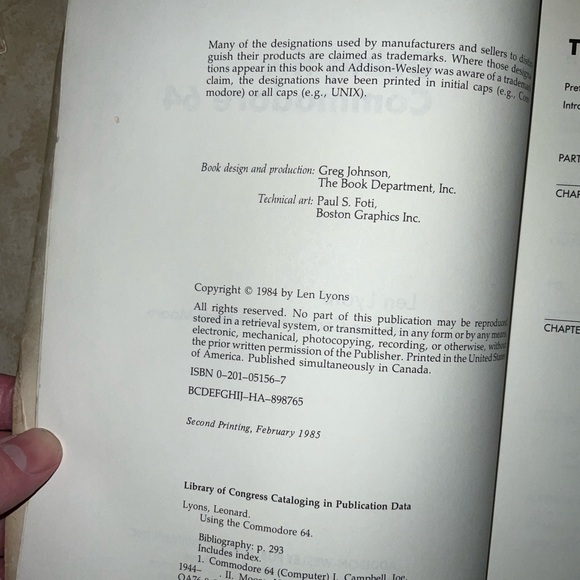 Using the Commodore 64 Len Lyons 1984 - Picture 3 of 5